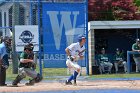 Baseball vs Babson  Wheaton College Baseball vs Babson during Championship game of the NEWMAC Championship hosted by Wheaton. - (Photo by Keith Nordstrom) : Wheaton, baseball, NEWMAC